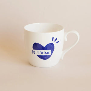 Le mug cœur Je t'aime - Emoi Emoi