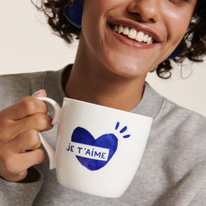 Le mug cœur Je t'aime - Emoi Emoi
