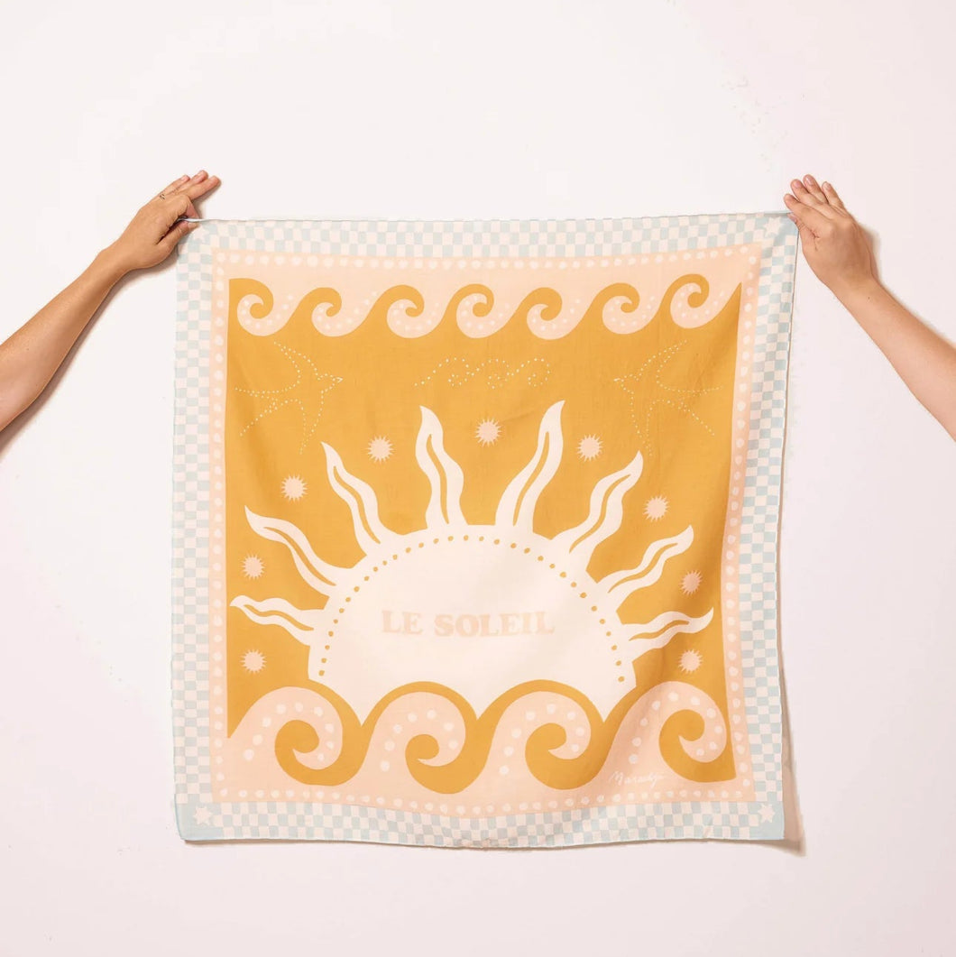 Foulard Solarium Ocre