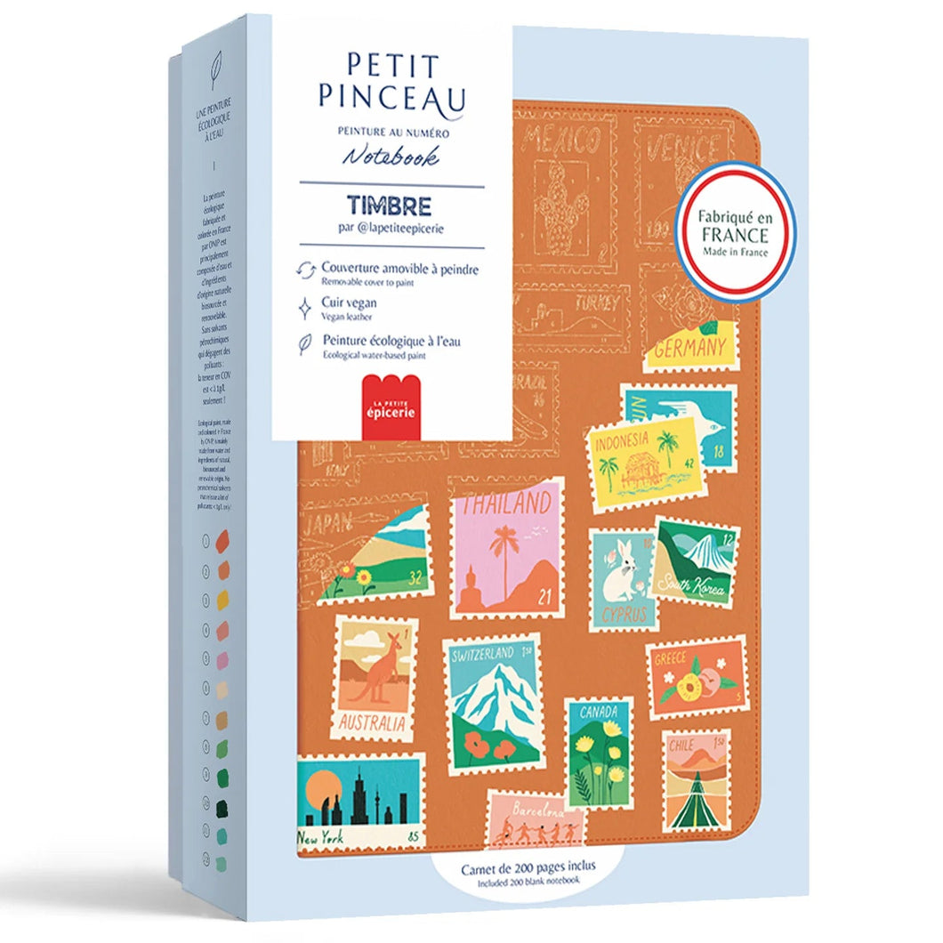 Notebook à peindre - Timbre
