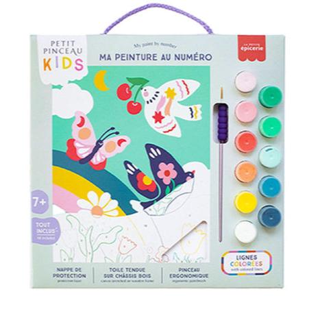 Kit peinture au numéro kids - Printemps