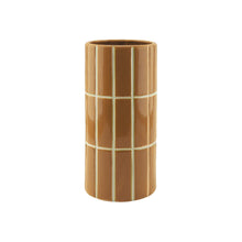 Charger l&#39;image dans la galerie, Vase carrelage ocre
