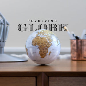 Globe terrestre rotatif